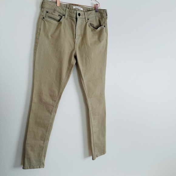 PacSun Khaki Stacked Skinny Denim Jeans - Picture 6 of 8